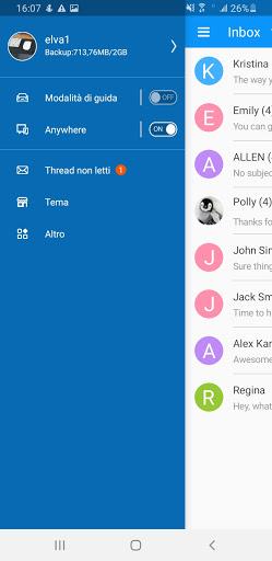 Handcent SMS Italian Language pack - Image screenshot of android app