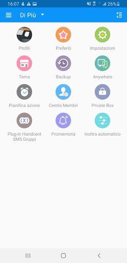 Handcent SMS Italian Language pack - Image screenshot of android app