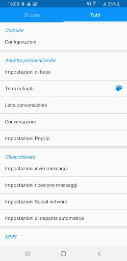 Handcent SMS Italian Language pack - Image screenshot of android app