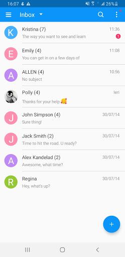Handcent SMS Italian Language pack - Image screenshot of android app