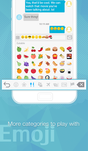 Handcent Emoji Plugin (HC) - عکس برنامه موبایلی اندروید