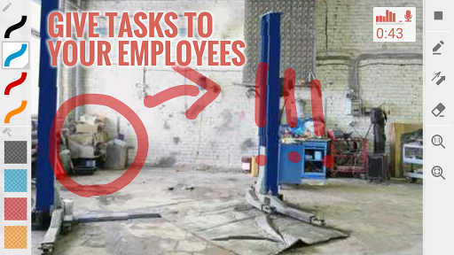 Clarisketch - Image screenshot of android app