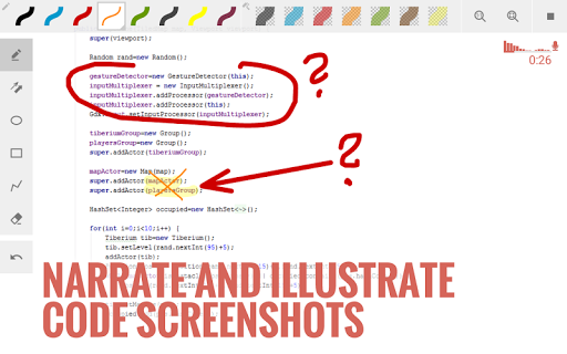 Clarisketch - Image screenshot of android app