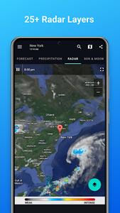 1Weather:Widget Forecast Radar - عکس برنامه موبایلی اندروید