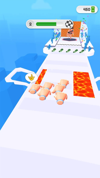 Hands Rush 3D - عکس بازی موبایلی اندروید