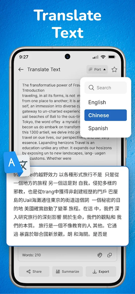 Handwriting to Text Converter - عکس برنامه موبایلی اندروید