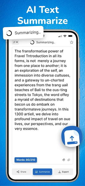 Handwriting to Text Converter - عکس برنامه موبایلی اندروید