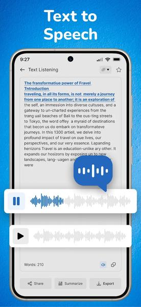 Handwriting to Text Converter - عکس برنامه موبایلی اندروید