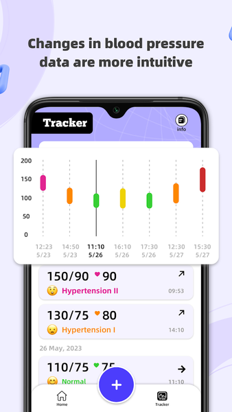 Handy Blood Pressure-BP Health - Image screenshot of android app