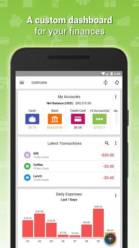 Expense IQ Money Manager - Image screenshot of android app