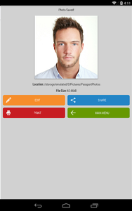 Passport Photo ID Studio - Image screenshot of android app