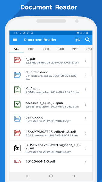 All document reader & PDF - عکس برنامه موبایلی اندروید