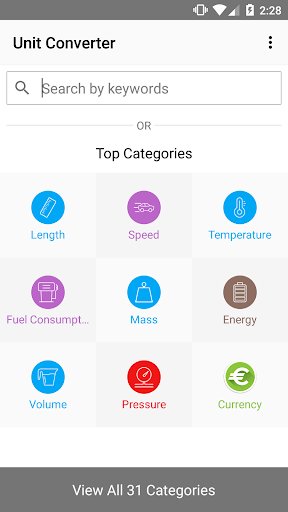 Unit Converter - Image screenshot of android app
