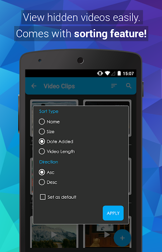Video Locker - Hide Videos - Image screenshot of android app