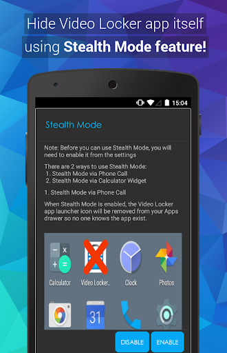 Stealth Mode App::Appstore for Android