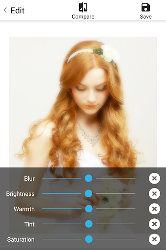 Soft Focus : beautiful selfie - Image screenshot of android app