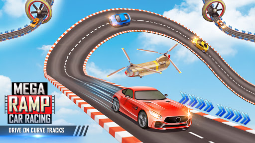 Mega Ramp Car Stunts Racing Game - Impossible Car Tracks 3D Android  GamePlay - Kar Wala Game 