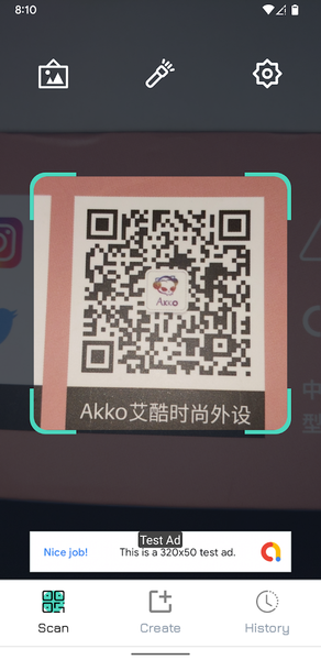 QR Code Scanner - Reader - Image screenshot of android app