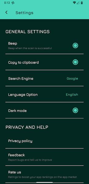 QR Code Scanner - Reader - عکس برنامه موبایلی اندروید