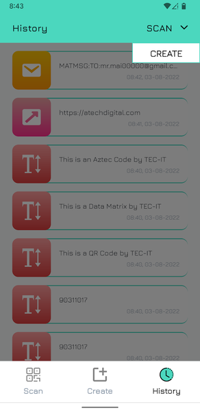 QR Code Scanner - Reader - عکس برنامه موبایلی اندروید