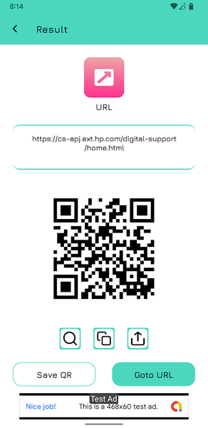 QR Code Scanner - Reader - عکس برنامه موبایلی اندروید