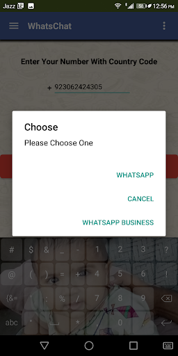 Whats chat - Image screenshot of android app