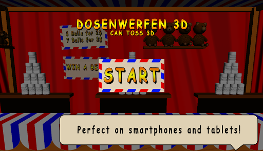 Can Knockdown 3D - Can Toss - Gameplay image of android game