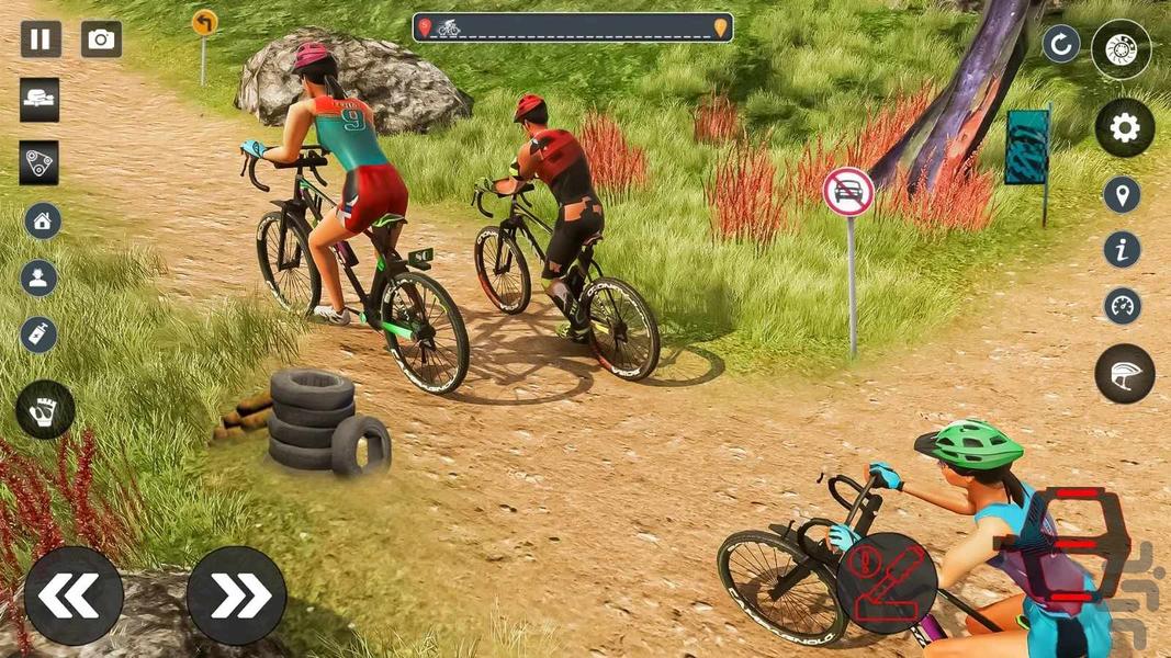 بازی دوچرخه سواری : بازی جدید - Gameplay image of android game
