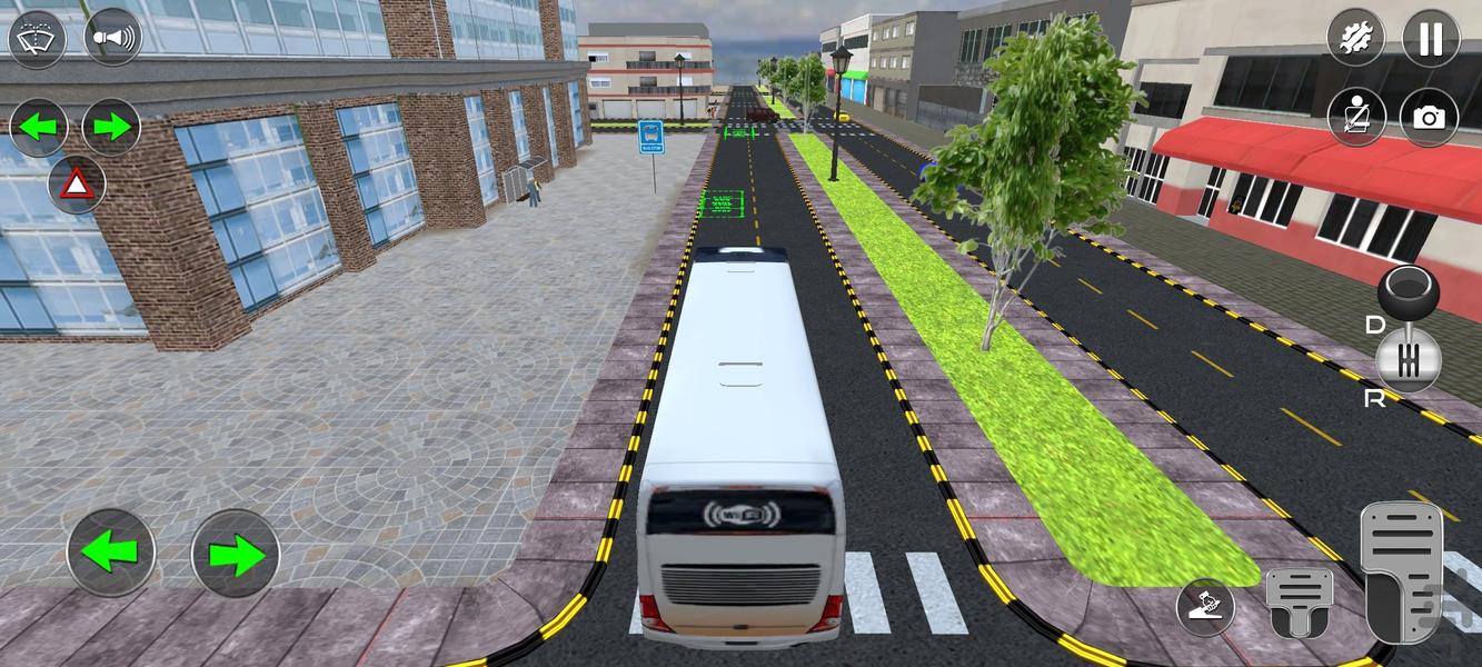 بازی ماشین اتوبوس : بازی جدید - Gameplay image of android game