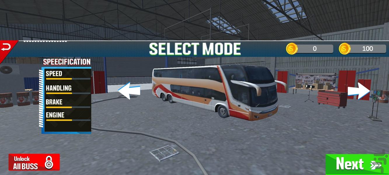 بازی ماشین اتوبوس : بازی جدید - Gameplay image of android game