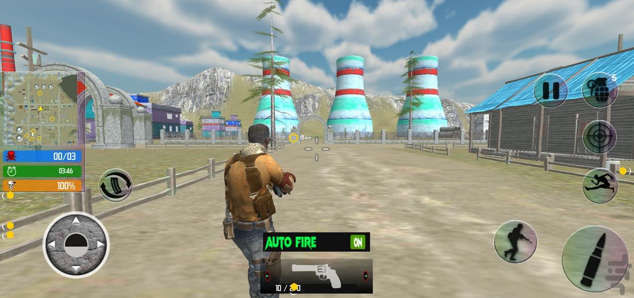تفنگ بازی جدید : بازی جنگی - عکس بازی موبایلی اندروید