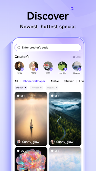 Gpic - 8K Live Wallpaper - Image screenshot of android app
