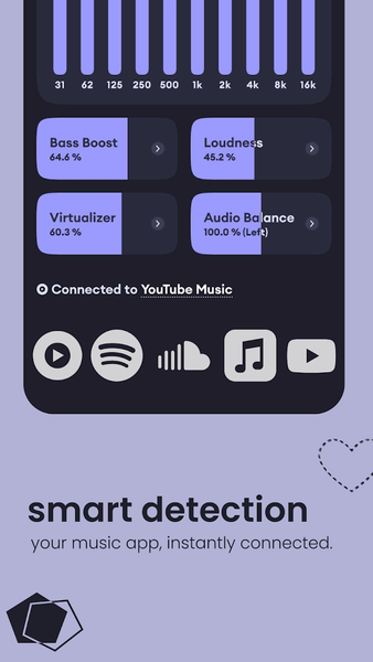 Equalizer: Bass & Volume Boost - عکس برنامه موبایلی اندروید