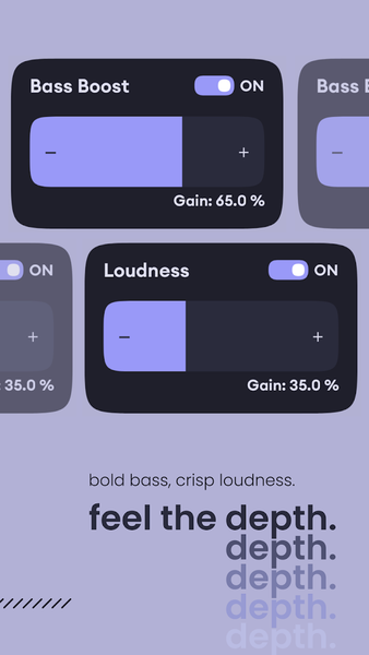 Equalizer: Bass & Volume Boost - عکس برنامه موبایلی اندروید
