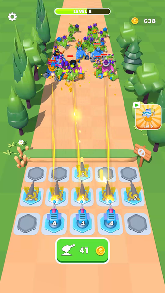 Merge Gun: Tower Defense - Image screenshot of android app