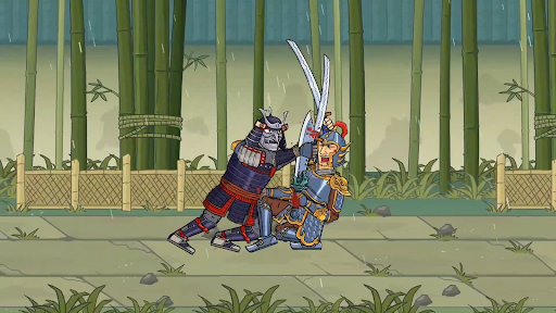 Crazy Samurai - Gameplay image of android game