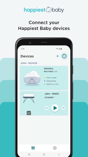 Happiest Baby, makers of SNOO - عکس برنامه موبایلی اندروید