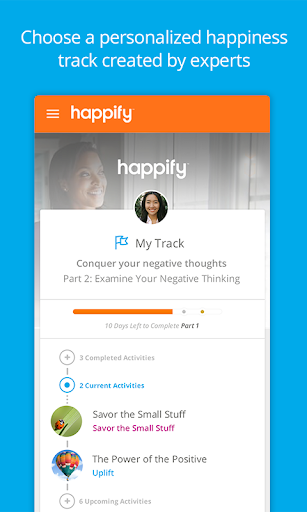Happify - Image screenshot of android app