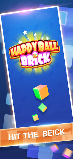 Happy Ball Brick - Gameplay image of android game