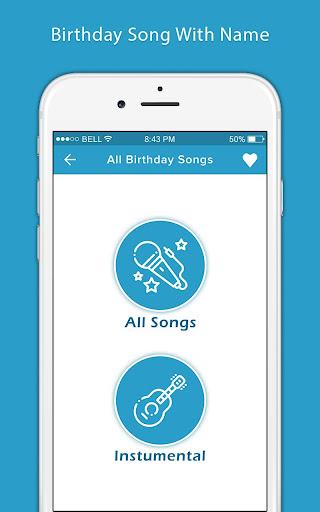 Birthday Song With Name - Image screenshot of android app