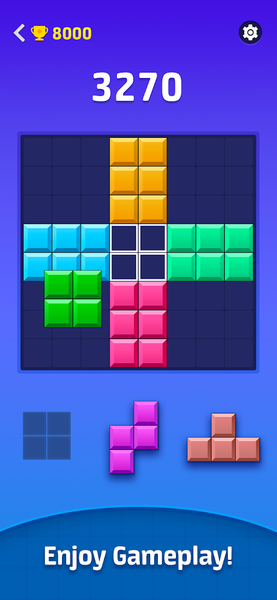 Block Master:Block Puzzle Game - Gameplay image of android game