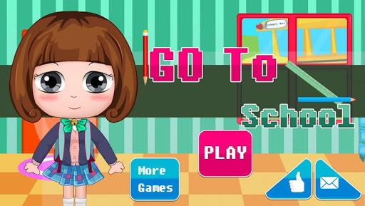 Bella back to school - girl school simulation game - Gameplay image of android game