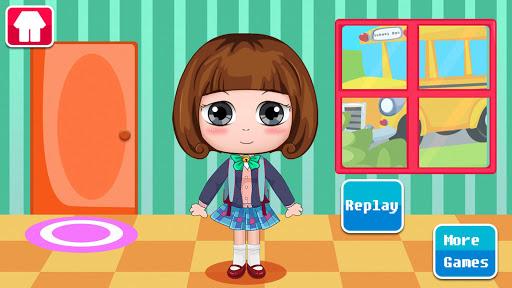 Bella back to school - girl school simulation game - عکس بازی موبایلی اندروید