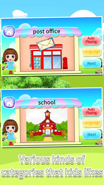 Preschool Baby flashcards - Image screenshot of android app