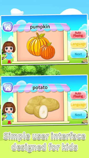 Preschool Baby flashcards - Image screenshot of android app