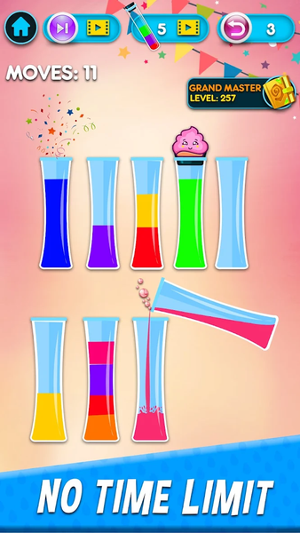 Color Water Sort - Puzzle Game - عکس بازی موبایلی اندروید