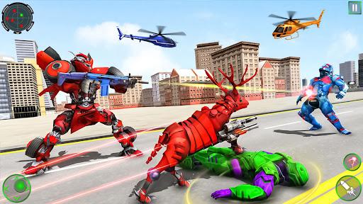 Deer Robot Car Game-Robot Game - Gameplay image of android game