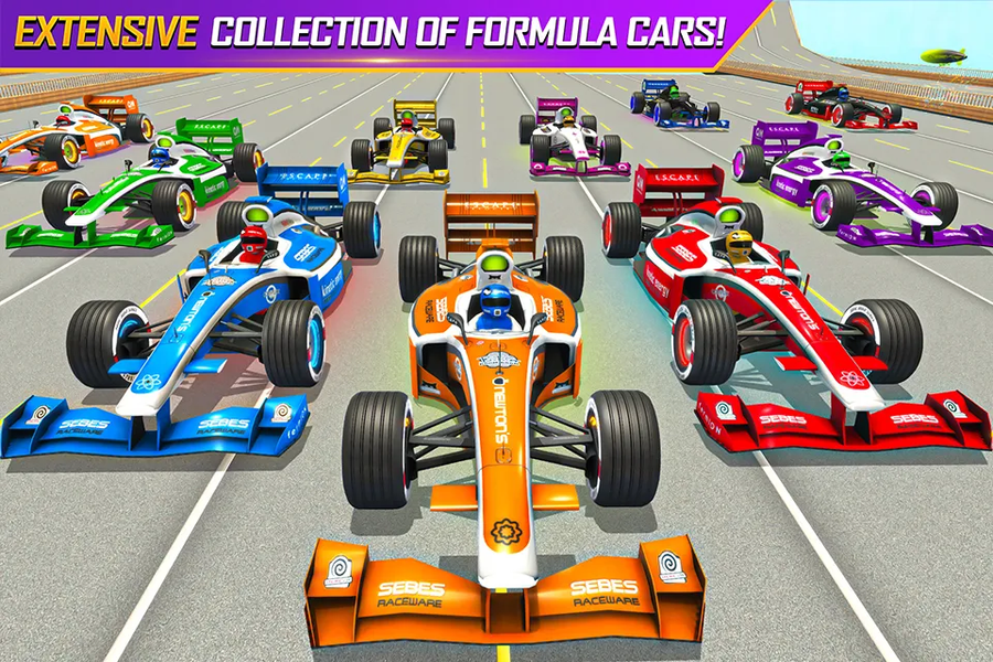 Formula Car Stunt Racing - Gameplay image of android game