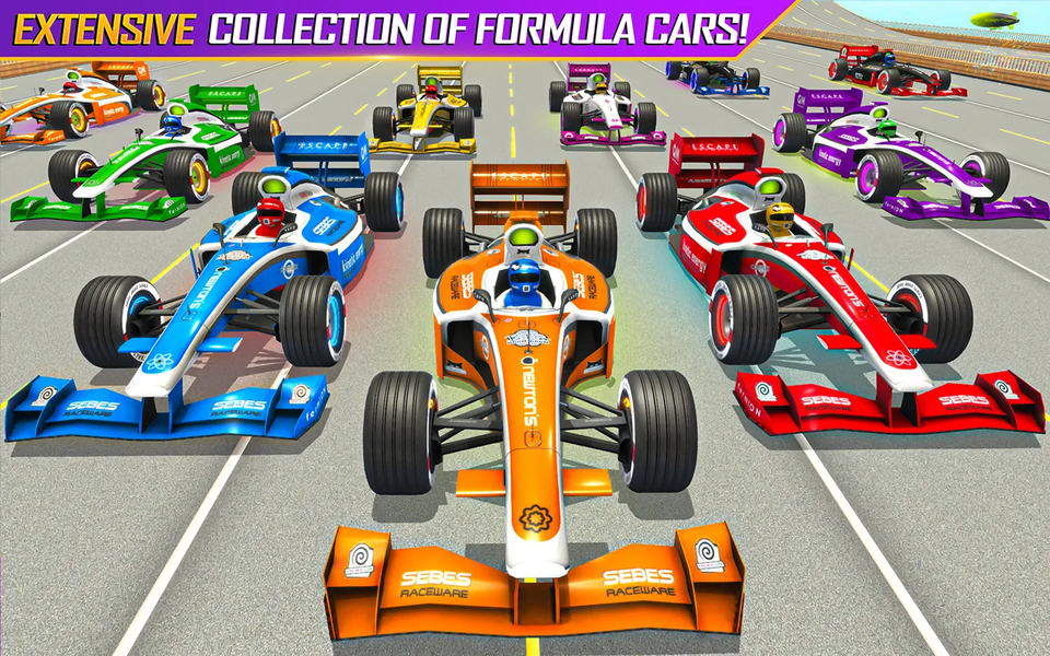 Formula Car Stunt Racing - Gameplay image of android game