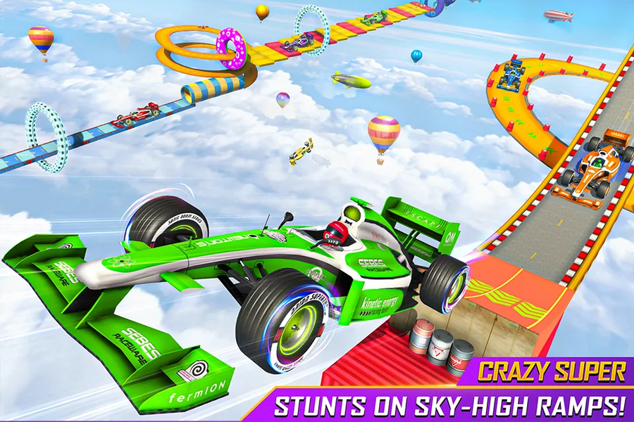Formula Car Stunts - Car Games - عکس بازی موبایلی اندروید